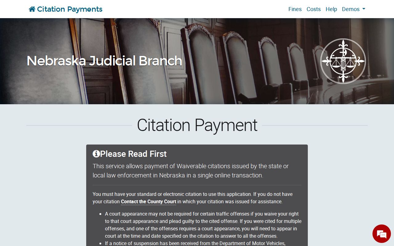 Wayne County traffic court citation payment lookup