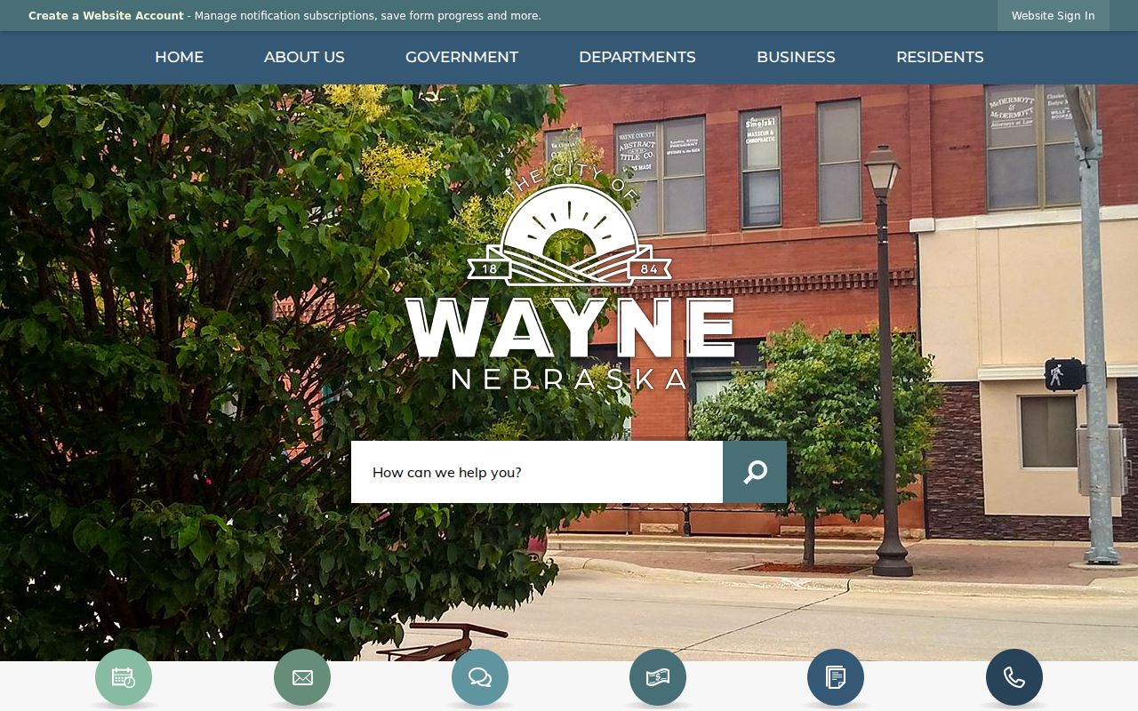 Wayne court records reference showing the official City of Wayne website